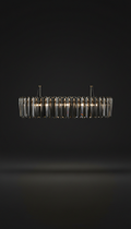 Black Gold Linear Sconce