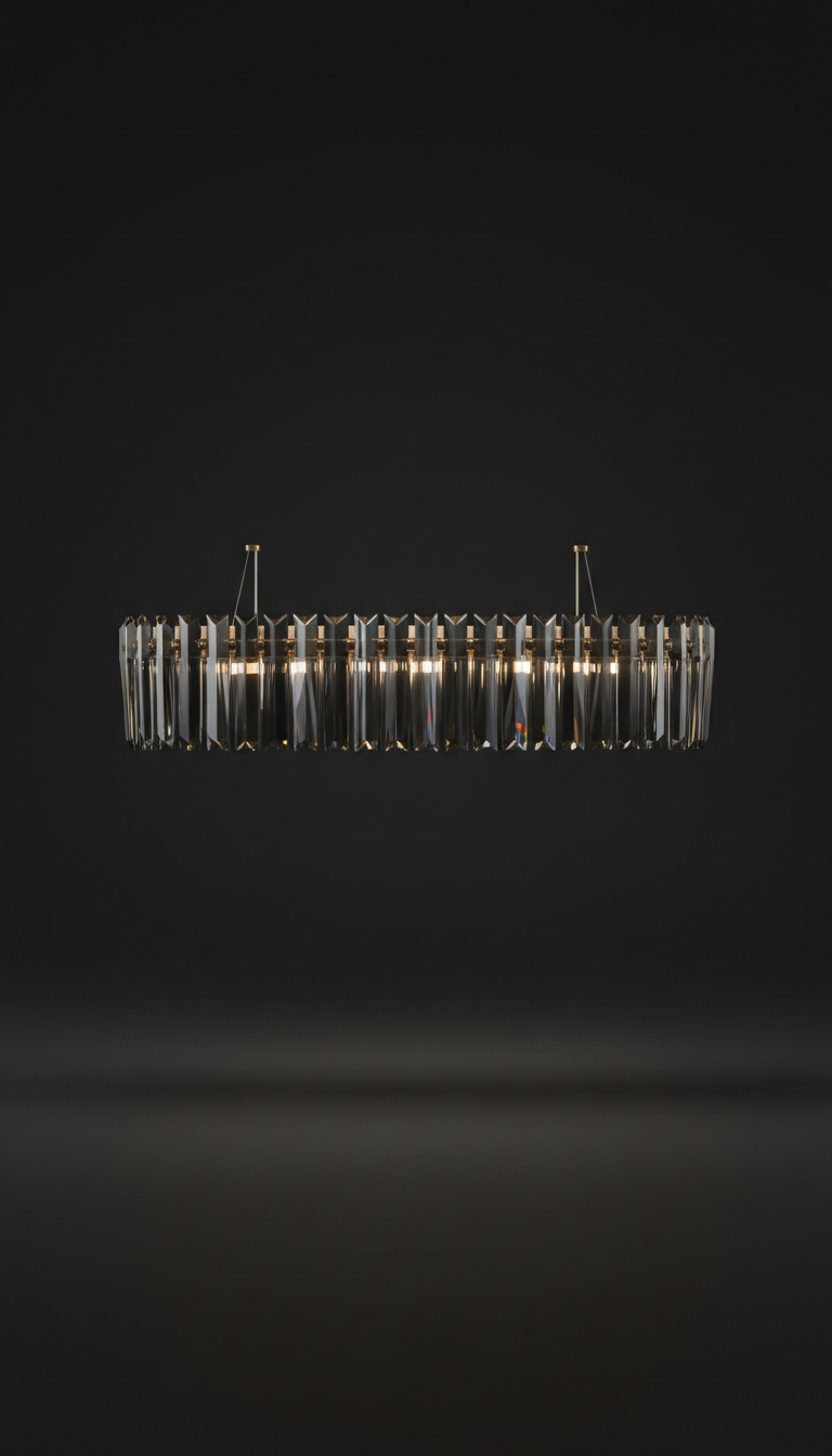 Black Gold Linear Sconce