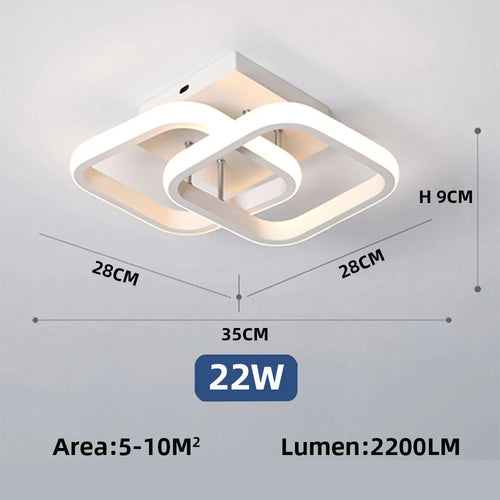 Corridor LED Ceiling Chandelier