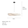 Silk Fabric Tense LED Ceiling Chandelier