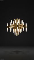 Crystal Cascade Chandelier