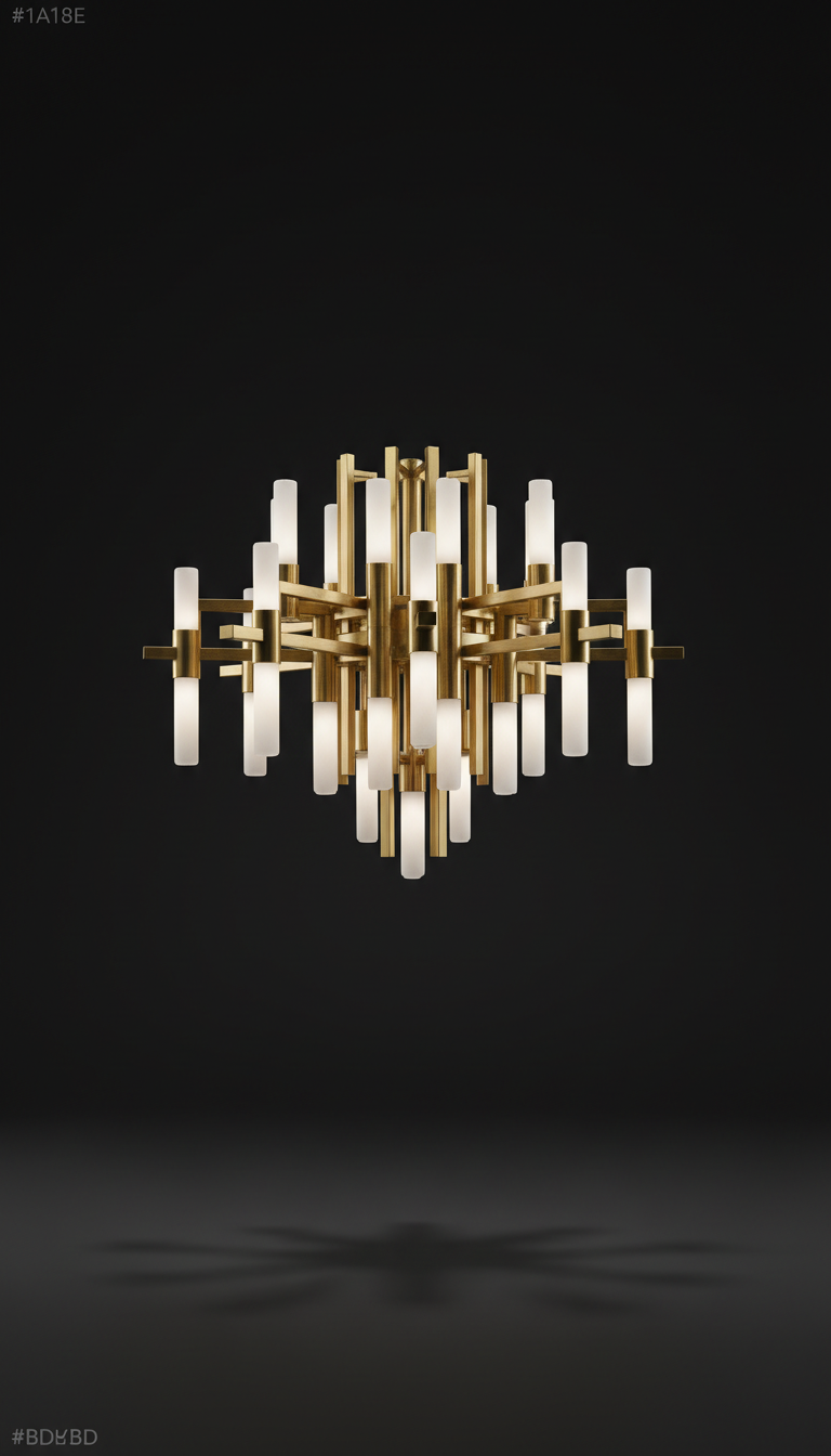 Crystal Cascade Chandelier
